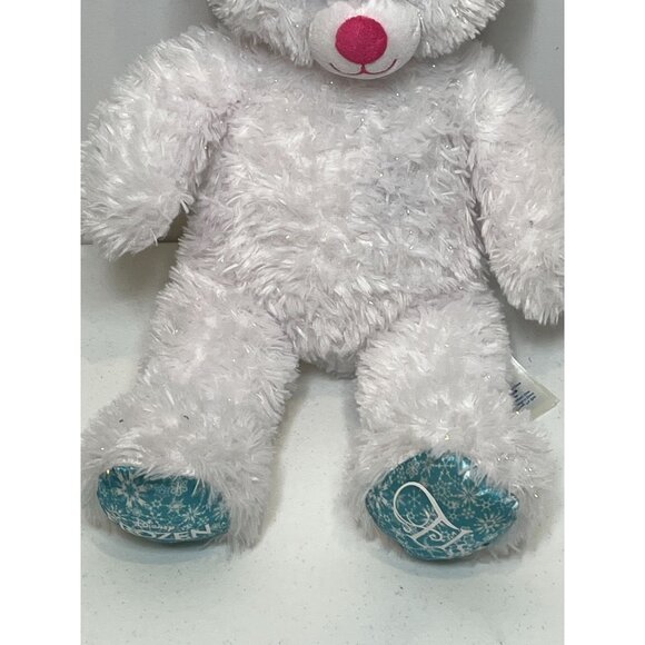 Build A Bear Frozen Elsa Plush 16” Teddy Bear White Disney - Picture 5 of 12